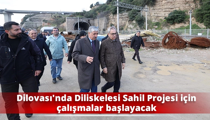 Dilovası'nda Diliskelesi Sahil Projesi i&ccedil;in &ccedil;alışmalar başlayacak