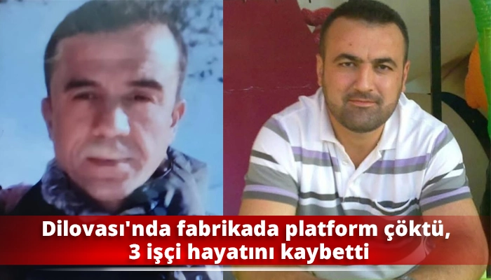 Dilovası&rsquo;nda fabrikada platform &ccedil;&ouml;kt&uuml;, 3 iş&ccedil;i hayatını kaybetti