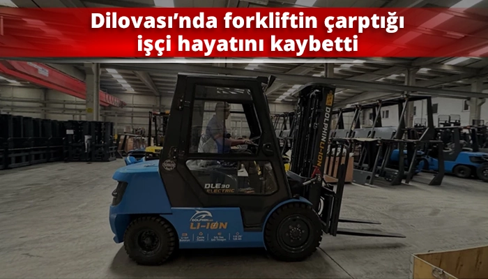 Dilovası&rsquo;nda forkliftin &ccedil;arptığı iş&ccedil;i hayatını kaybetti