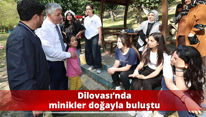 Dilovası’nda minikler doğayla buluştu