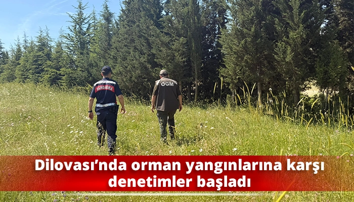 Dilovası&rsquo;nda orman yangınlarına karşı denetimler başladı
