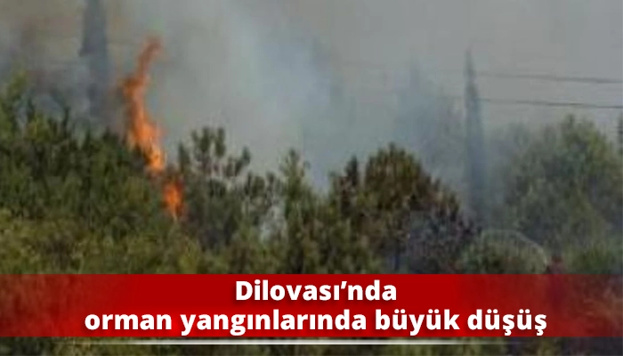 Dilovası’nda orman yangınlarında büyük düşüş