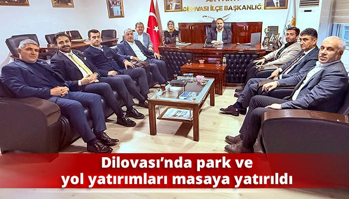 Dilovası’nda park ve yol yatırımları masaya yatırıldı