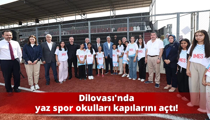 Dilovası'nda yaz spor okulları kapılarını a&ccedil;tı!