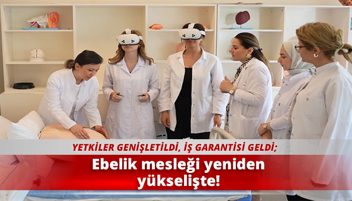 Ebelik mesleği yeniden yükselişte!
