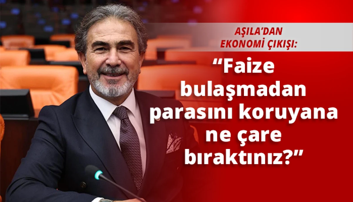 &ldquo;Faize bulaşmadan parasını koruyana ne &ccedil;are bıraktınız?&rdquo;