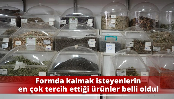 Formda kalmak isteyenlerin en çok tercih ettiği ürünler belli oldu!