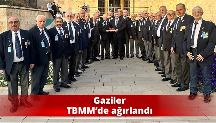 Gaziler TBMM’de ağırlandı