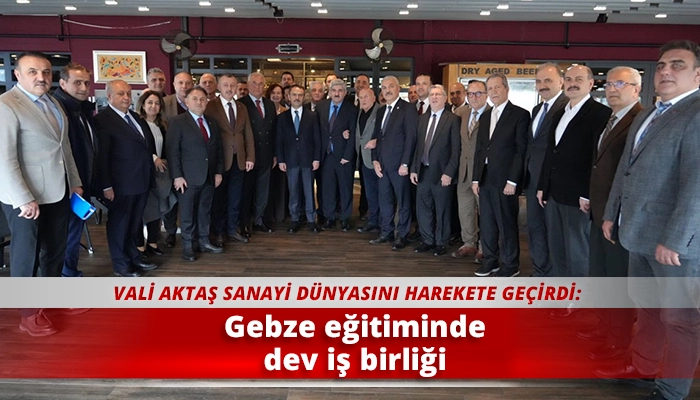 Gebze eğitiminde dev iş birliği