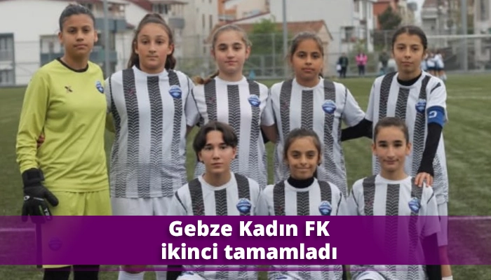 Gebze Kadın FK ikinci tamamladı