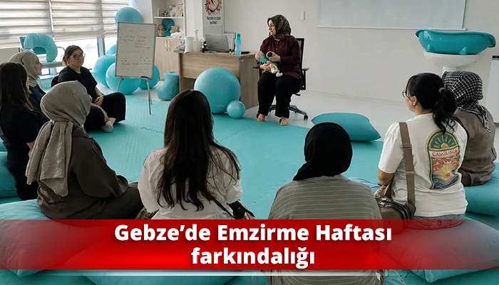 Gebze&rsquo;de Emzirme Haftası farkındalığı