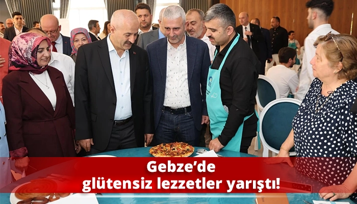 Gebze’de glütensiz lezzetler yarıştı!