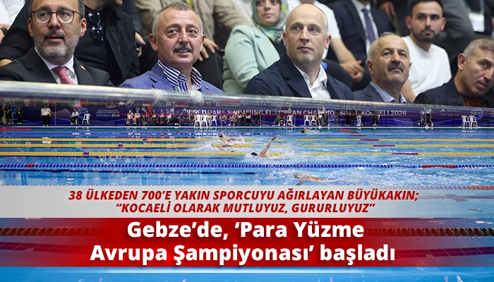 Gebze&rsquo;de, &lsquo;Para Y&uuml;zme Avrupa Şampiyonası&rsquo; başladı