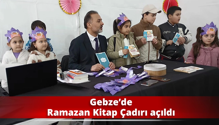Gebze&rsquo;de Ramazan Kitap &Ccedil;adırı a&ccedil;ıldı