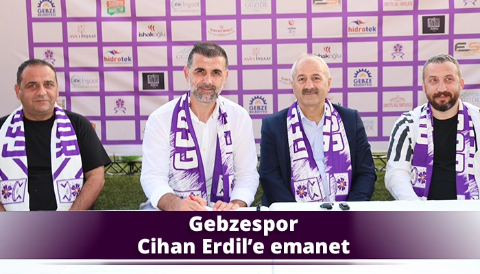 Gebzespor Cihan Erdil’e emanet