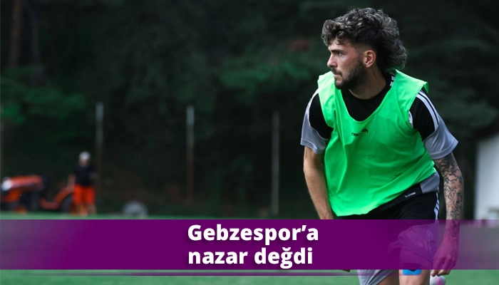 Gebzespor&rsquo;a nazar değdi