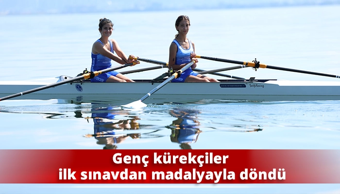 Gen&ccedil; k&uuml;rek&ccedil;iler ilk sınavdan madalyayla d&ouml;nd&uuml;