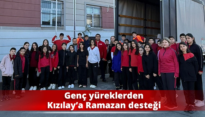 Gen&ccedil; y&uuml;reklerden Kızılay&rsquo;a Ramazan desteği