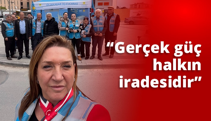 &ldquo;Ger&ccedil;ek g&uuml;&ccedil; halkın iradesidir&rdquo;