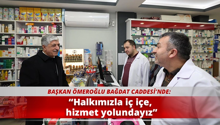 &ldquo;Halkımızla i&ccedil; i&ccedil;e, hizmet yolundayız&rdquo;