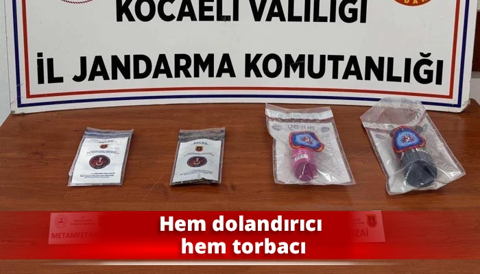 Hem dolandırıcı hem torbacı