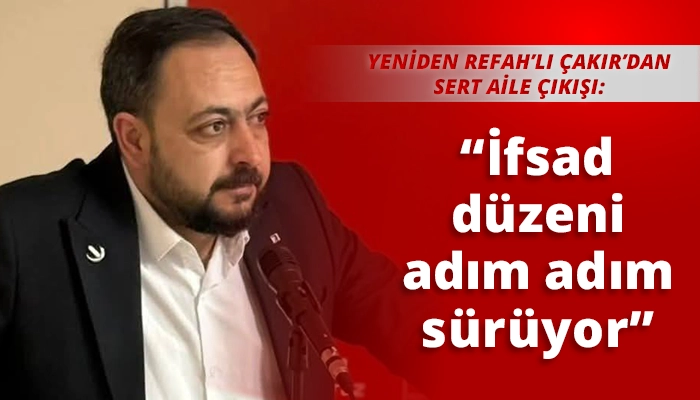 &ldquo;İfsad d&uuml;zeni adım adım s&uuml;r&uuml;yor&rdquo;