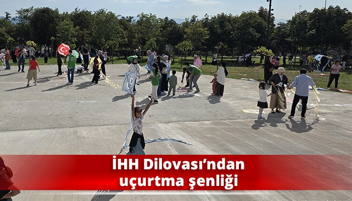 İHH Dilovası&rsquo;ndan u&ccedil;urtma şenliği