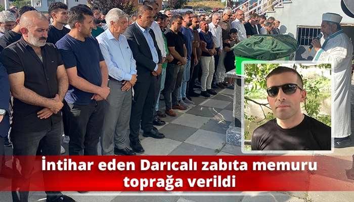 İntihar eden Darıcalı zabıta memuru toprağa verildi