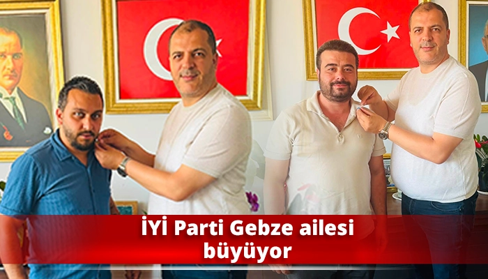 İYİ Parti Gebze ailesi b&uuml;y&uuml;yor