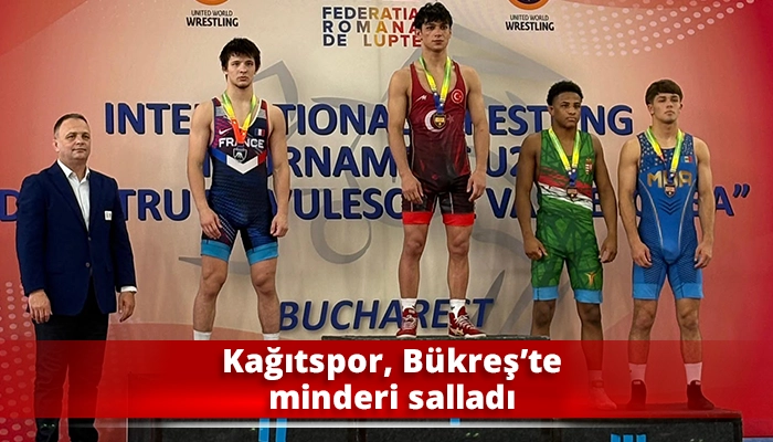 Kağıtspor, Bükreş’te minderi salladı