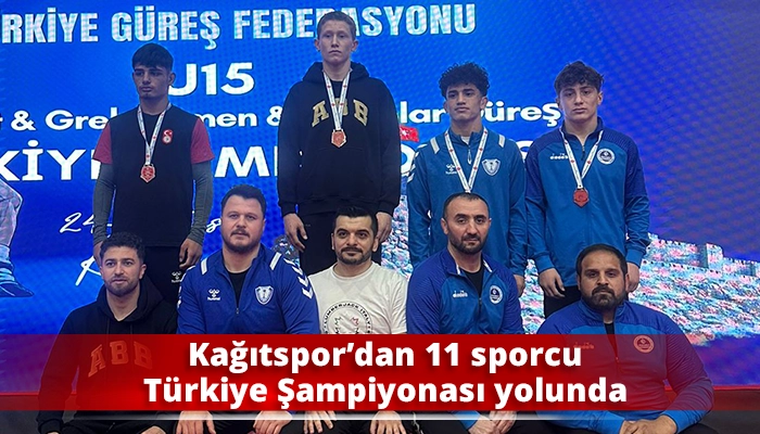 Kağıtspor&rsquo;dan 11 sporcu T&uuml;rkiye Şampiyonası yolunda