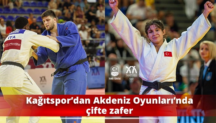 Kağıtspor&rsquo;dan Akdeniz Oyunları&rsquo;nda &ccedil;ifte zafer