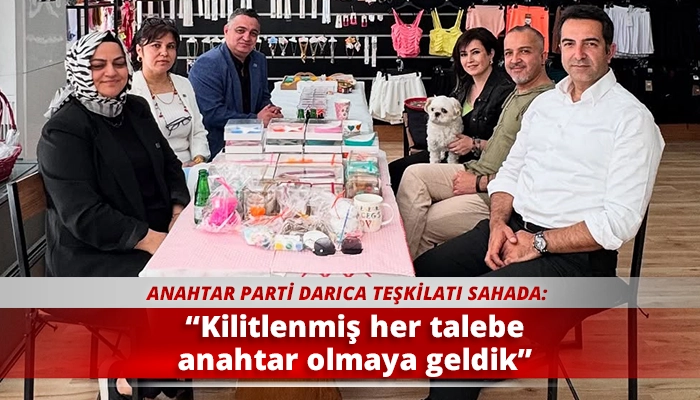 “Kilitlenmiş her talebe anahtar olmaya geldik”