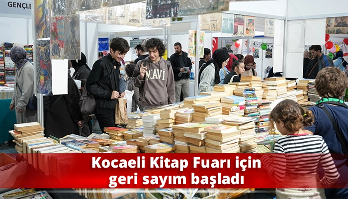 Kocaeli Kitap Fuarı i&ccedil;in geri sayım başladı