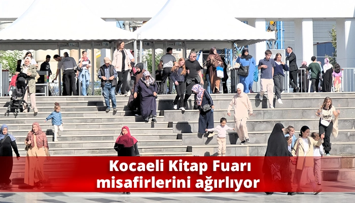 Kocaeli Kitap Fuarı misafirlerini ağırlıyor