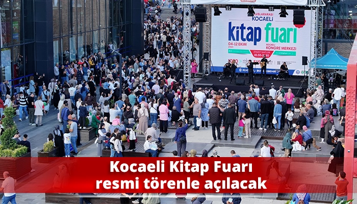 Kocaeli Kitap Fuarı resmi t&ouml;renle a&ccedil;ılacak