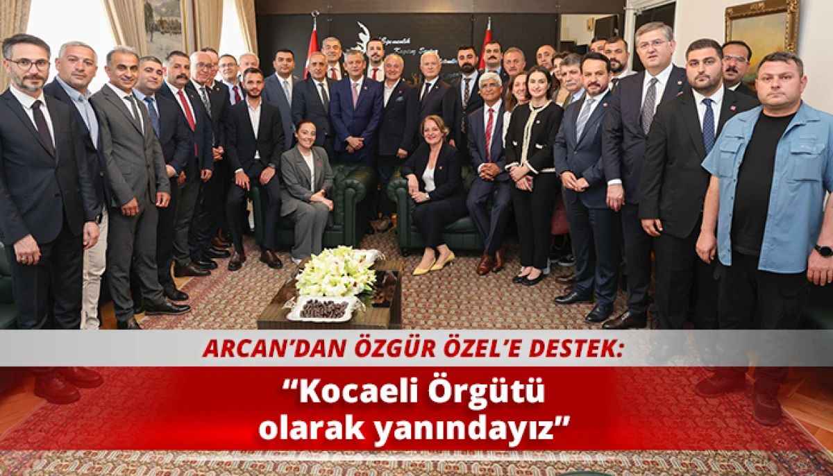 &ldquo;Kocaeli &Ouml;rg&uuml;t&uuml; olarak yanındayız&rdquo;