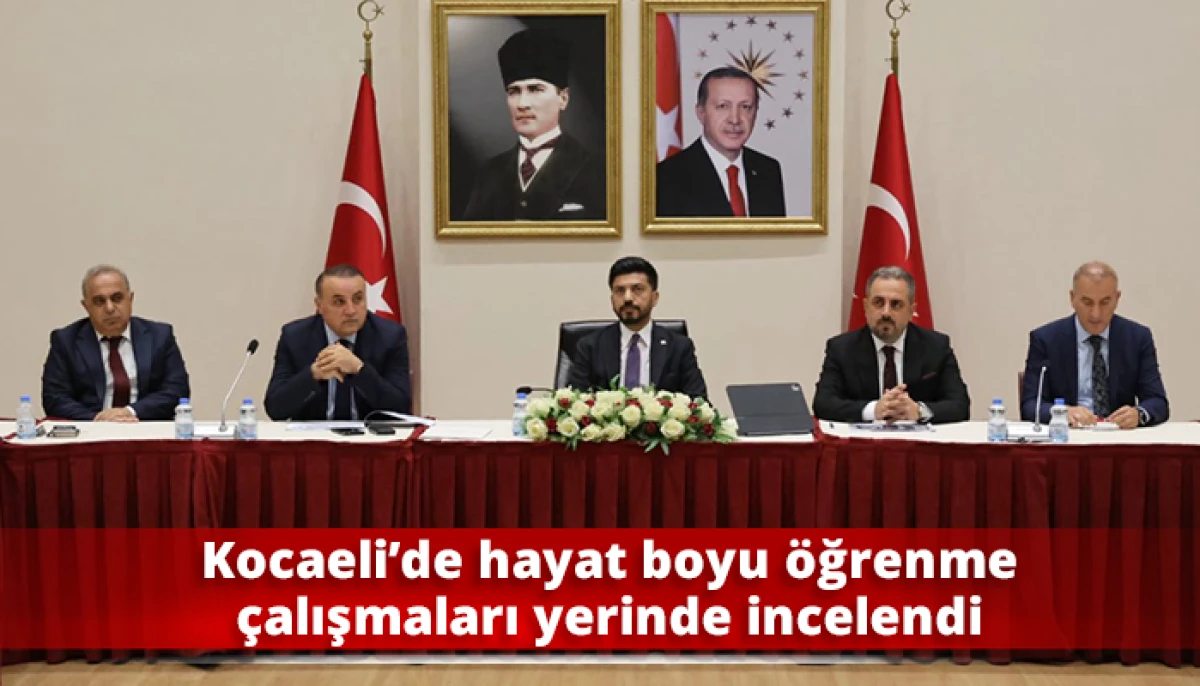 Kocaeli&rsquo;de hayat boyu &ouml;ğrenme &ccedil;alışmaları yerinde incelendi