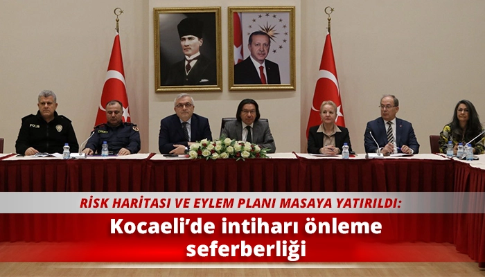 Kocaeli&rsquo;de intiharı &ouml;nleme seferberliği