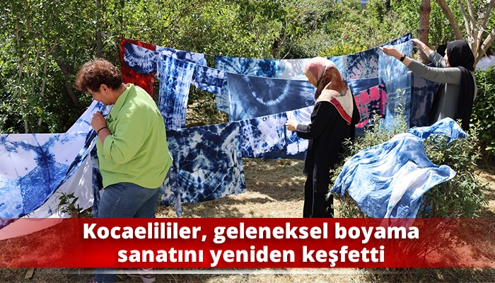 Kocaelililer, geleneksel boyama sanatını yeniden keşfetti