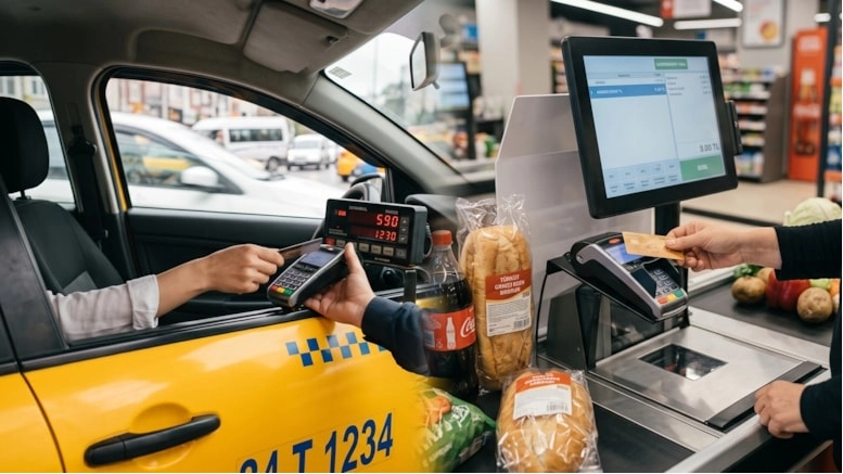 Kredi kartıyla taksiye, markete &ouml;deme yapanlara &ccedil;ağrı!