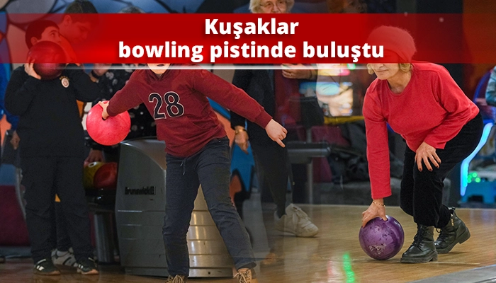Kuşaklar bowling pistinde buluştu
