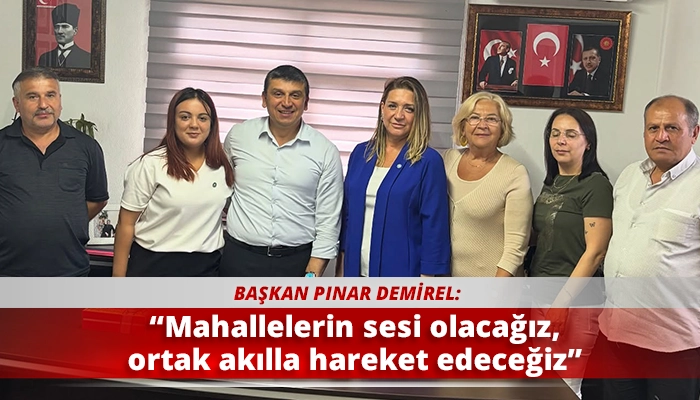 “Mahallelerin sesi olacağız, ortak akılla hareket edeceğiz”