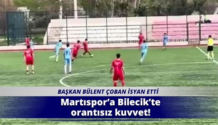 Martıspor&rsquo;a Bilecik&rsquo;te orantısız kuvvet!