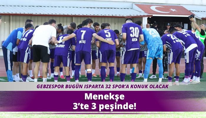 Menekşe 3&rsquo;te 3 peşinde!