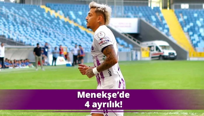Menekşe&rsquo;de 4 ayrılık!