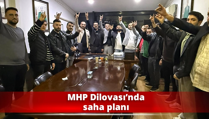 MHP Dilovası&rsquo;nda saha planı