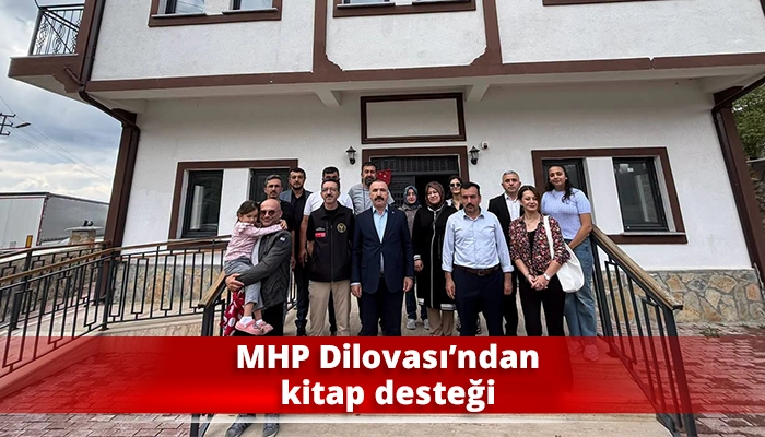 MHP Dilovası&rsquo;ndan kitap desteği