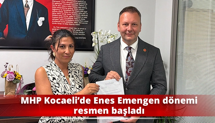 MHP Kocaeli&rsquo;de Enes Emengen d&ouml;nemi resmen başladı