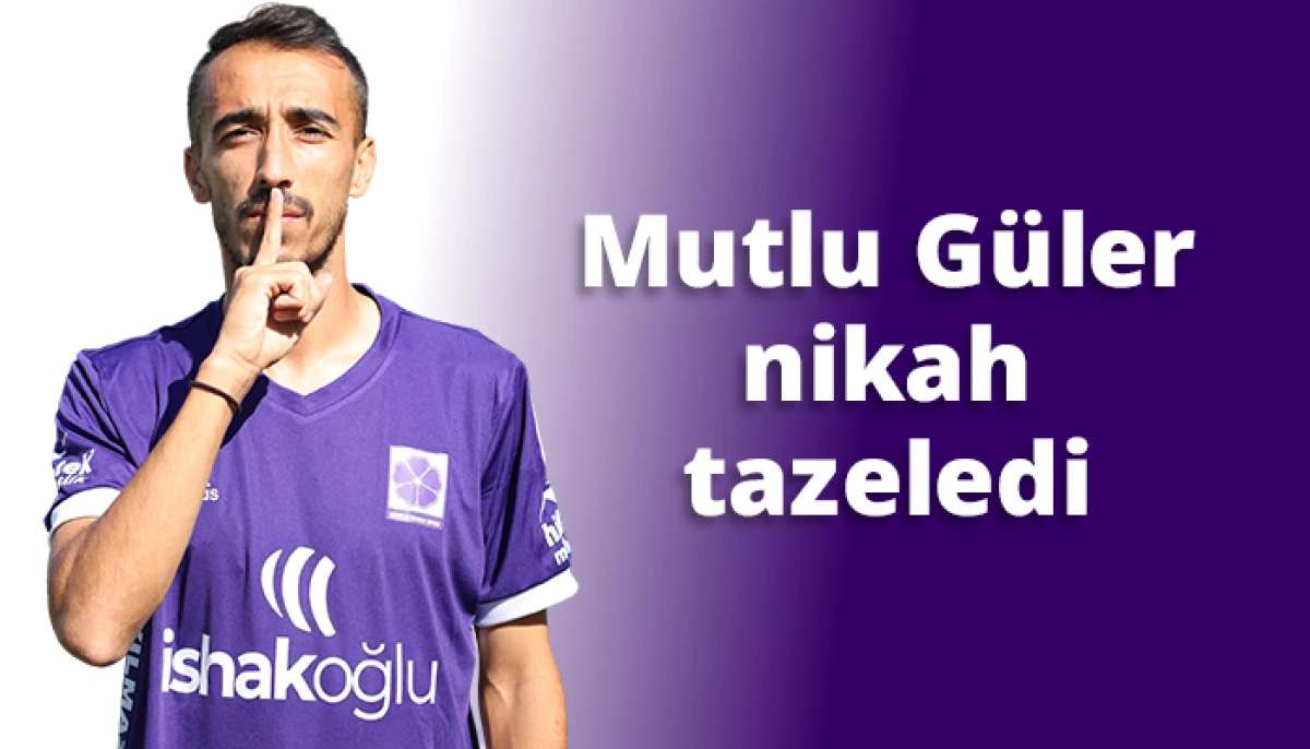 Mutlu G&uuml;ler nikah tazeledi